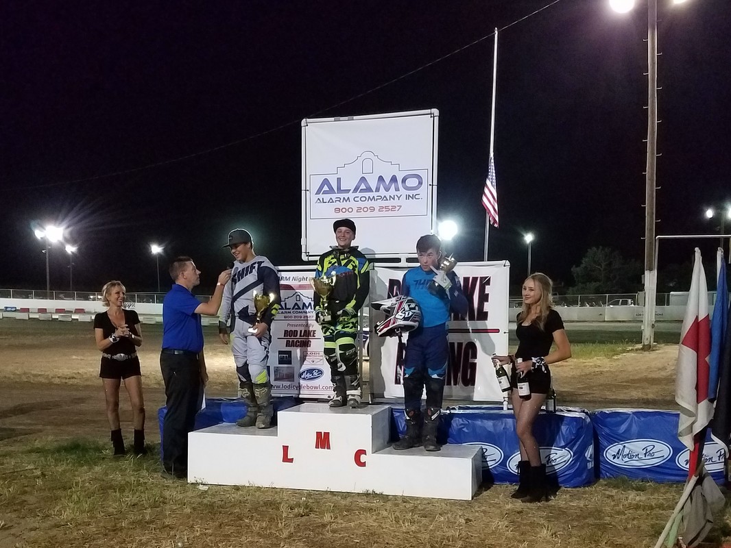 7th Annual Alamo Alarm Night Before the Mile 450cc Open Amateur Winners
